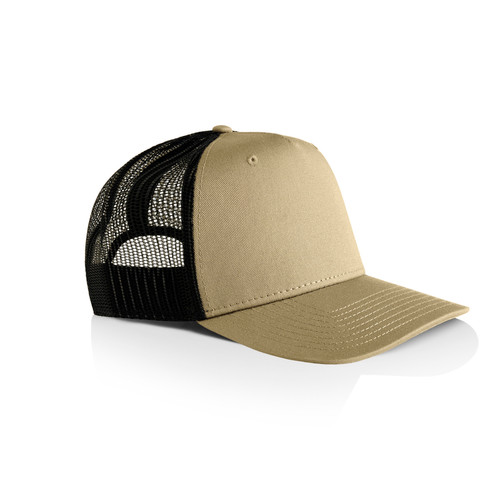 KHAKI/BLACK - SIDE stock-contrast-trucker-khaki/black-side